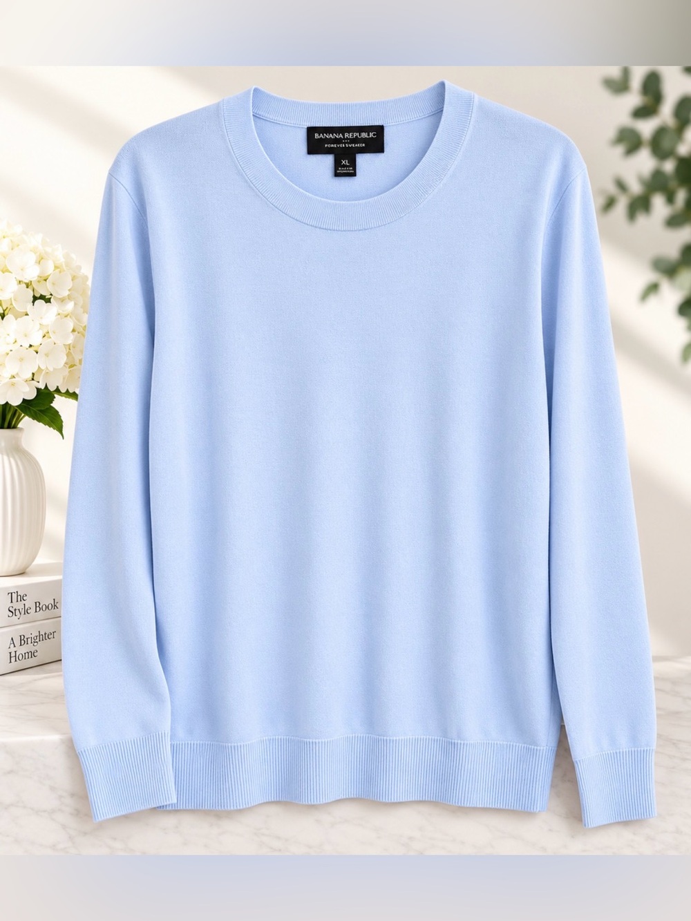 Banana Republic Forever Sweater – Women’s XL – Light Blue